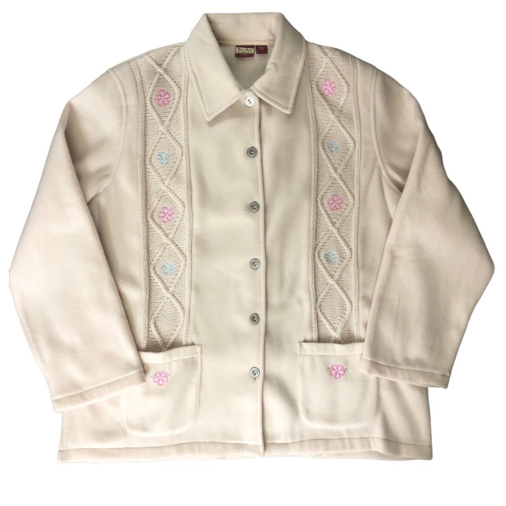 Vintage Cottagecore Grandma Shacket Jacket Large